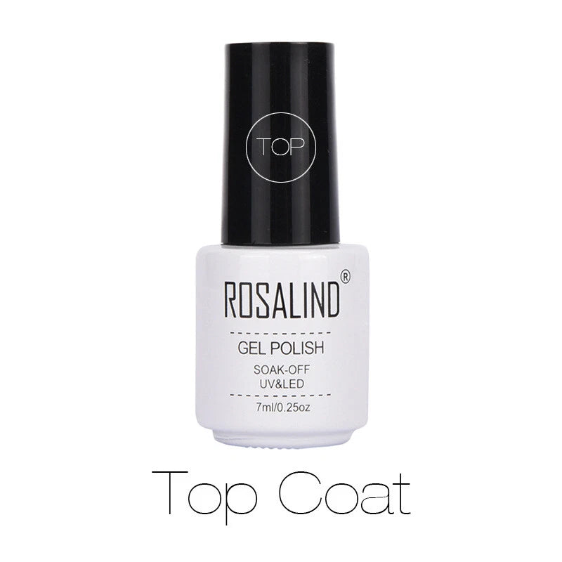 ROSALIND Crackle Gel Nail Polish – Textured Shatter Effect UV/LED Gel