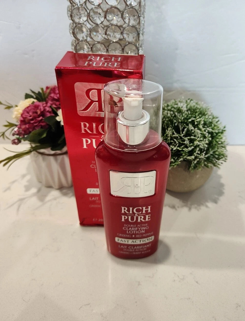 Rich & Pure Double Active Clarifying Lotion – Fast Action