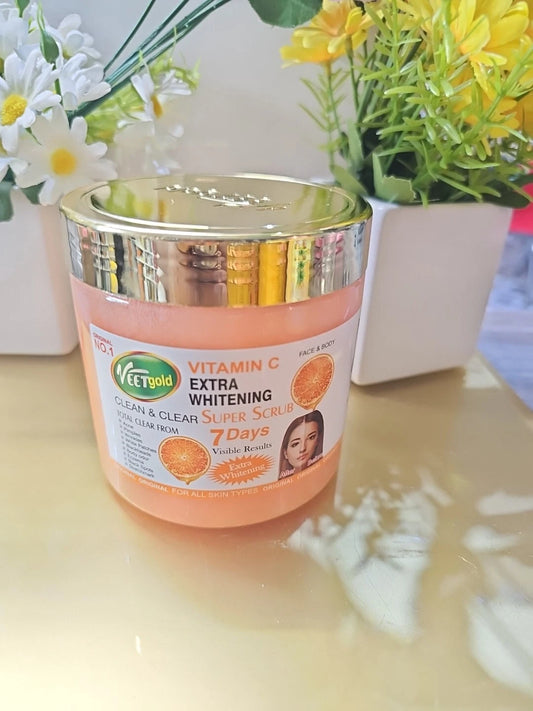 Veet Gold Vitamin C Extra Whitening Super Scrub