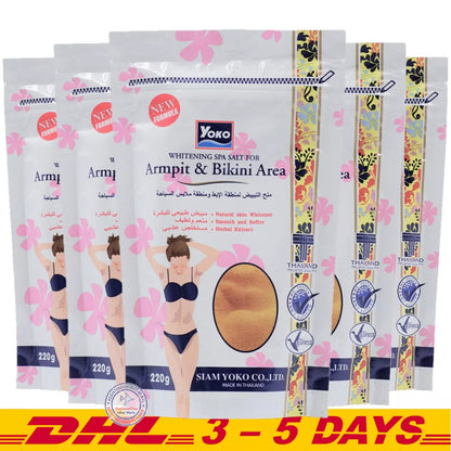 YOKO Whitening Spa Salt for Armpit & Bikini Area