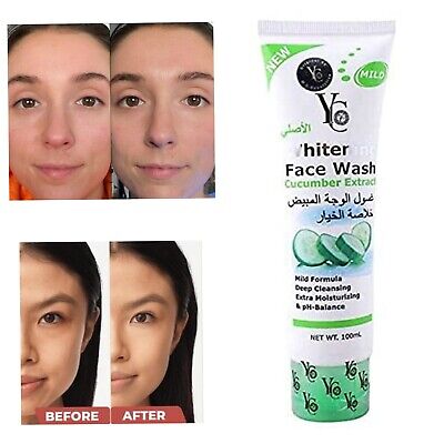 YC Whitening Face Wash with Cucumber Extract (100ml)