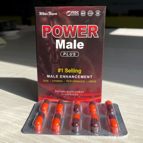 Winstown Power Male Plus – Male Enhancement Dietary Supplement (10 Capsules)