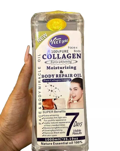 VEET gold Collagen Moisturizing & Body Repair Oil