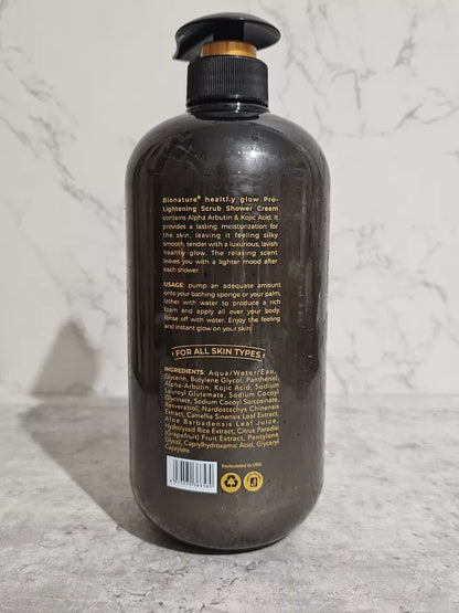 Bio Nature Healthy Glow Pro Lightening Shower Cream