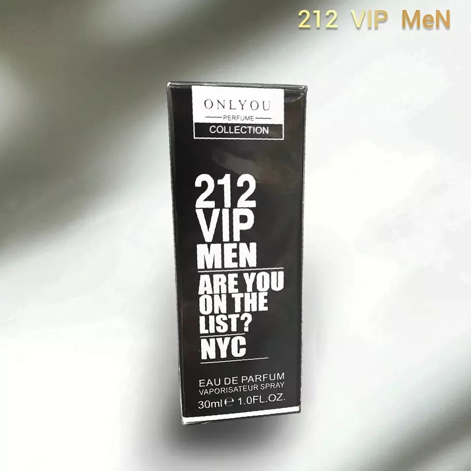 Only You Perfume Collection 212 VIP Men "Are You On The List" Eau de Parfum