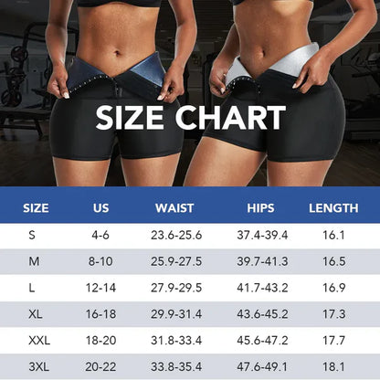 Custom body shaper and biker training women weight loss sweat waist trainer leggings sauna pant shorts