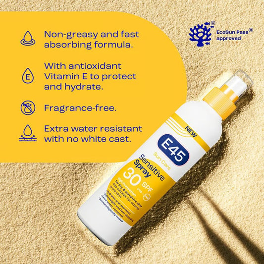 E45 Sun Care Sensitive Spray SPF 30