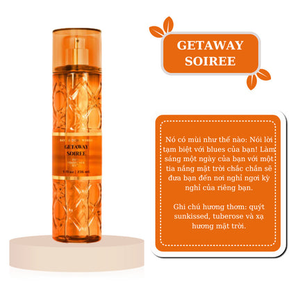 Bath & Body Works Getaway Soiree Fine Fragrance Mist