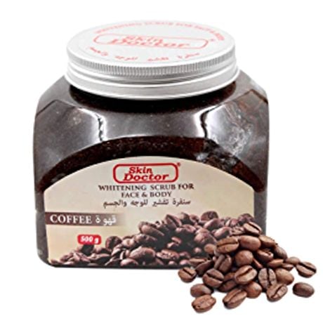 Skin Doctor Whitening Scrub for Face & Body – Coffee