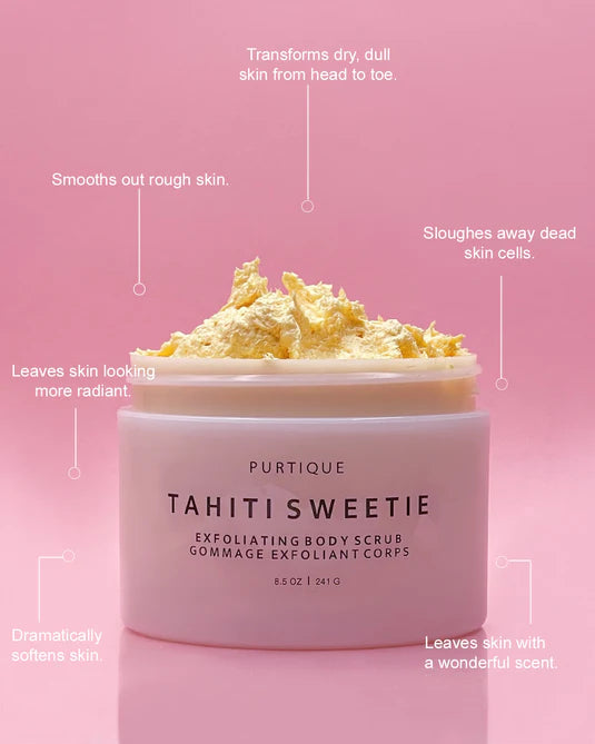 PURTIQUE Tahiti Sweetie Exfoliating Body Scrub