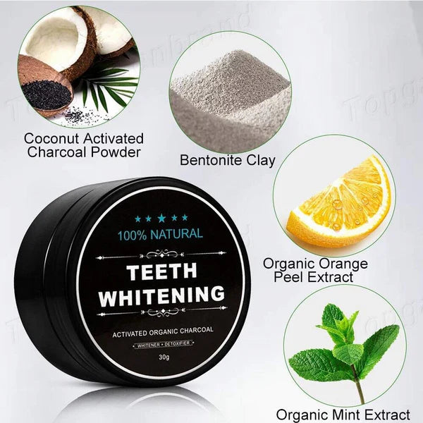 Dr. Rashel All Natural Activated Charcoal Teeth Whitening Powder