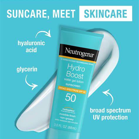 Neutrogena Hydro Boost Water Gel Lotion Sunscreen SPF 50