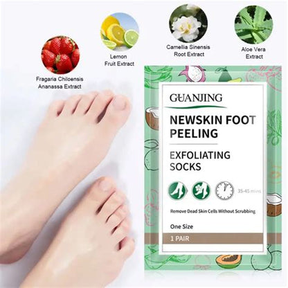 Guanjing Newskin Foot Peeling Exfoliating Socks – 40g