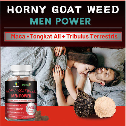 🔥 LIMITED DEAL — Daynee Men Power Gummies 60s | Horny Goat Weed + Maca + Tongkat Ali + L-Arginine | Stamina + Energy + Vitality | KSh 2999