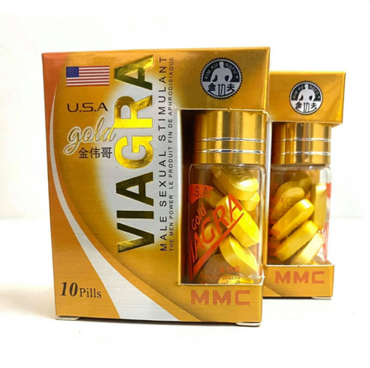 USA Gold Viagra MMC – 10 Sex Pills / Bottle