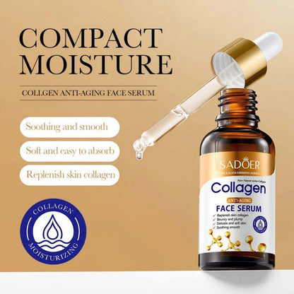 SADOER Natural Skin Revitalizer collagen Anti-aging facial serum for All Skin Types