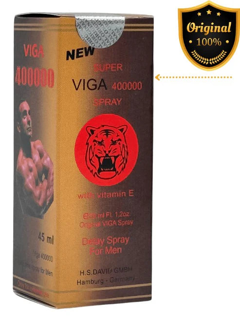 Viga 400000 Delay Spray (Brown) 45ML - Super Viga Spray