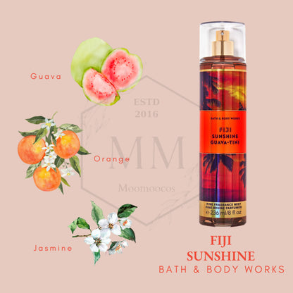 Bath & Body Works Fiji Sunshine Guava Tini Fine Fragrance Mist