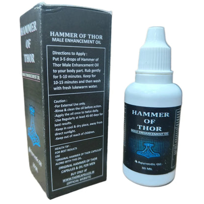 Hammor of Thor Male Enhancement Oil