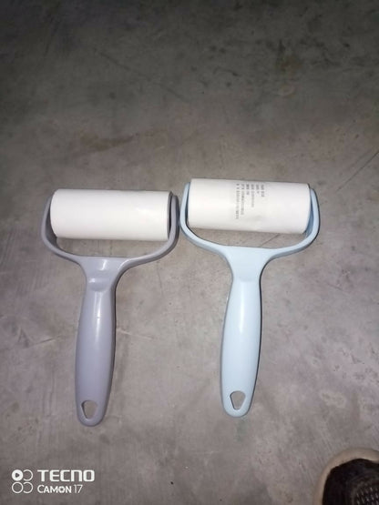 Sticky lint roller